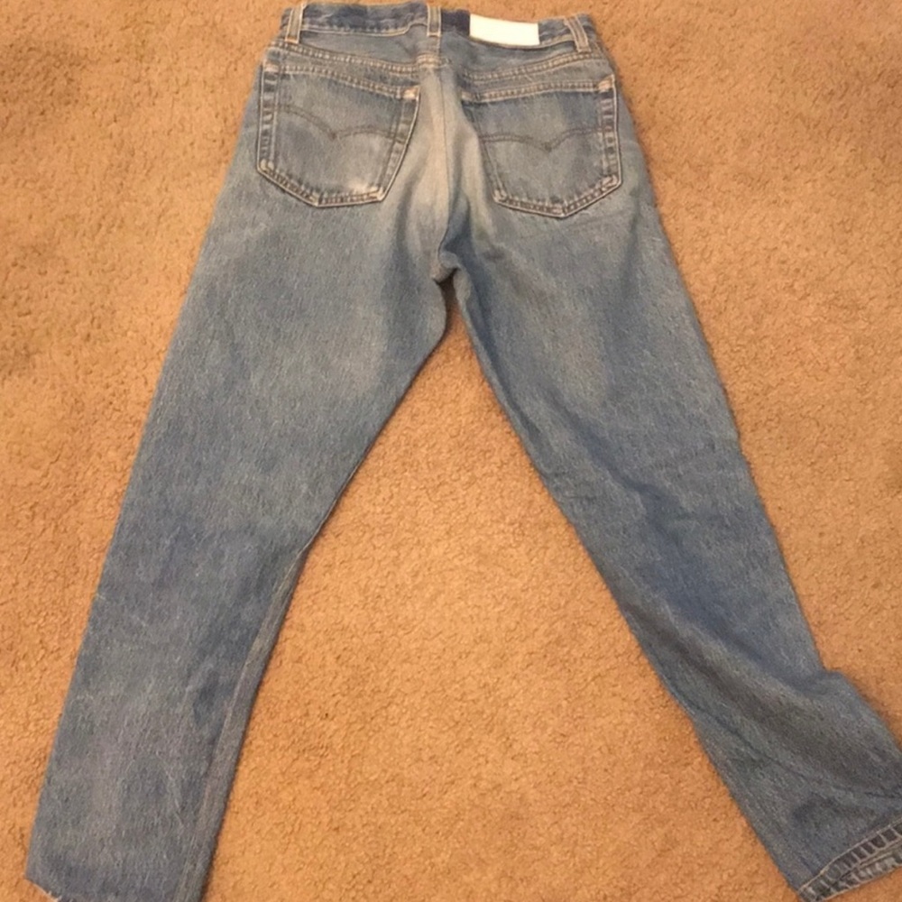 Re/Done Levi’s High Rise Ankle Crop